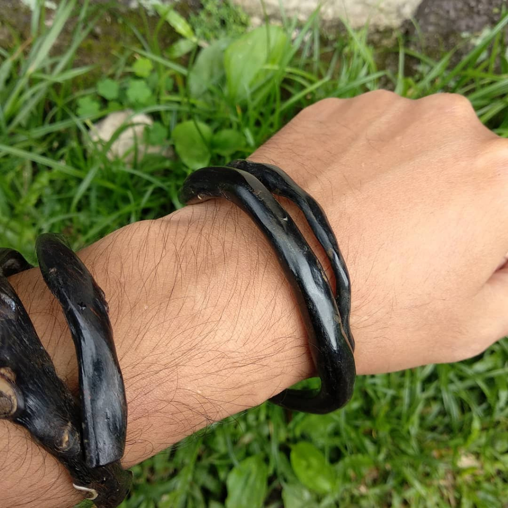 gelang akar bahar hitam super