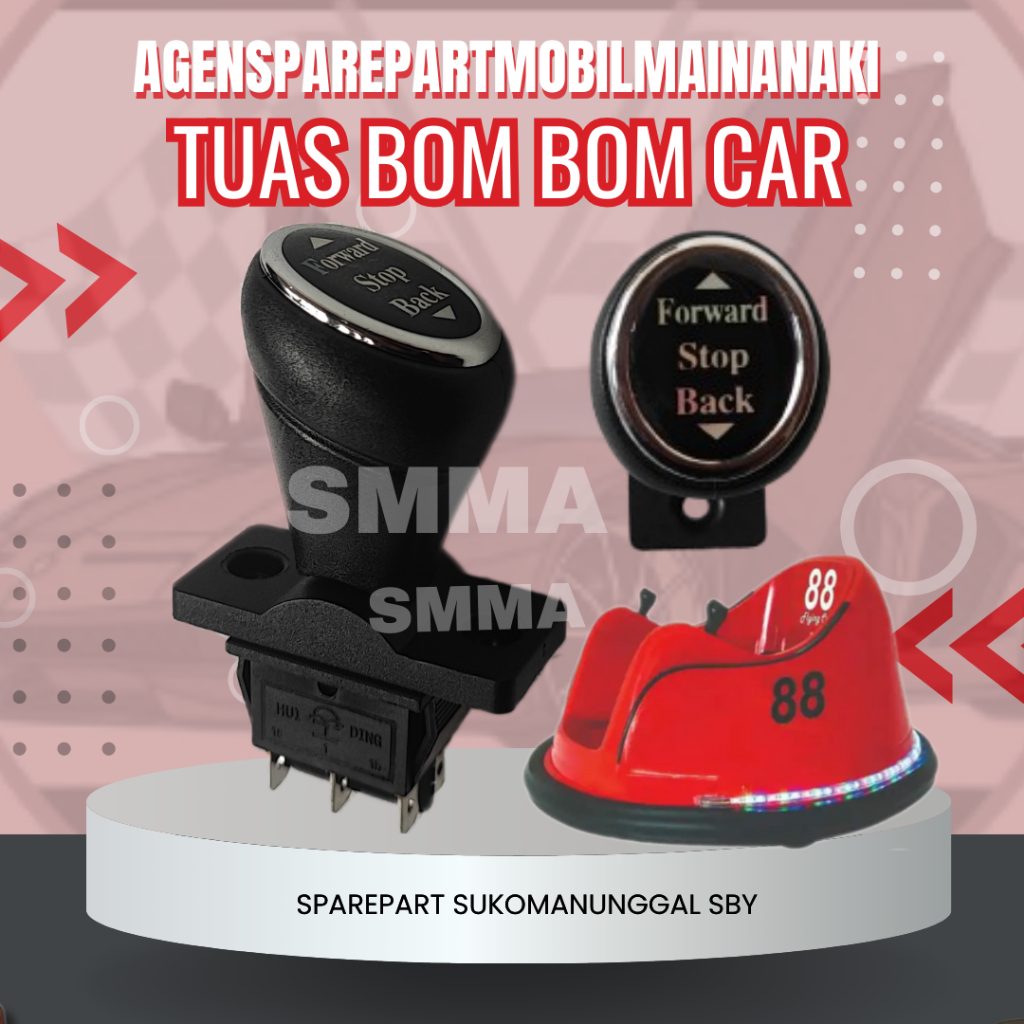 SMMA || TUAS BOM BOMCAR TUAS SWITCH HANDLE MOBIL MAINAN AKI ANAK