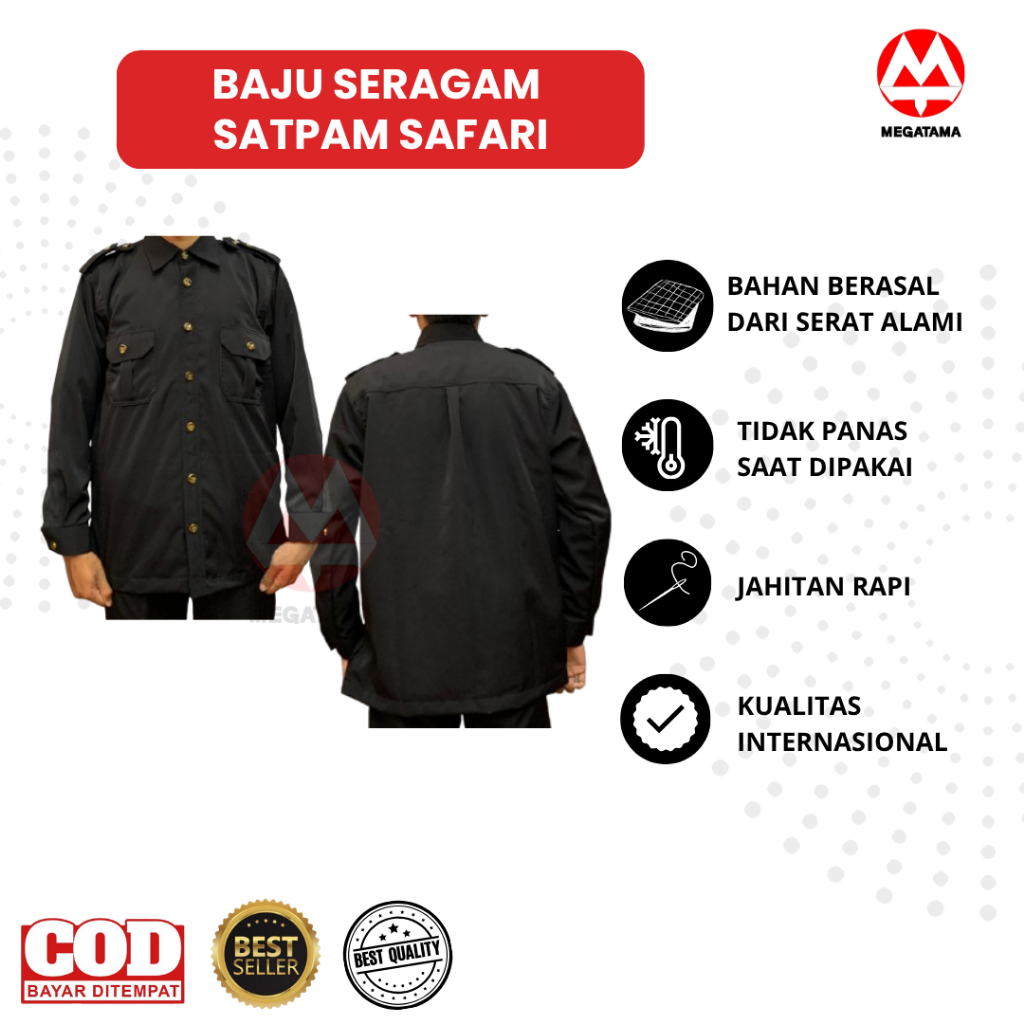 SATPAM SAFARI BAJU  SERAGAM SATPAM SAFARI  BAJU SERAGAM SATPAM SAFARI  BAJU