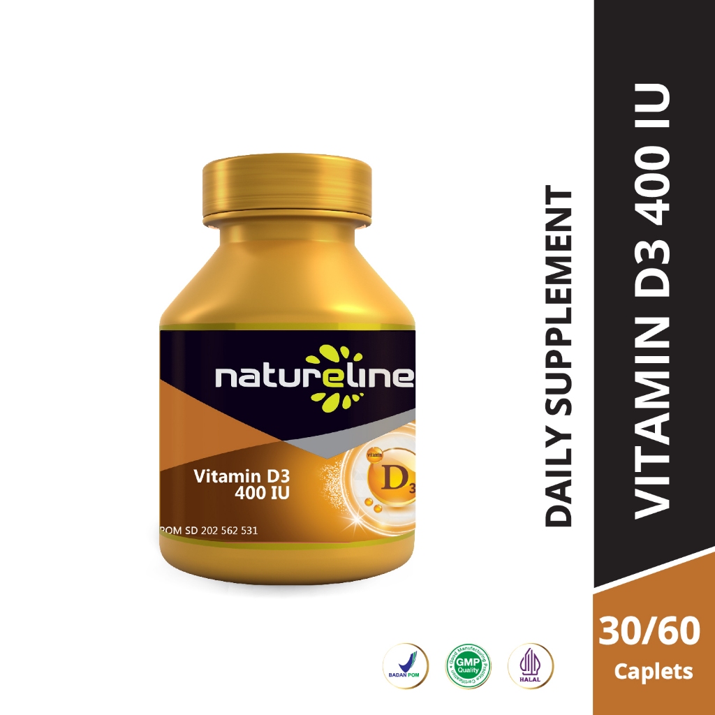NATURELINE D3 400 IU ISI 30
