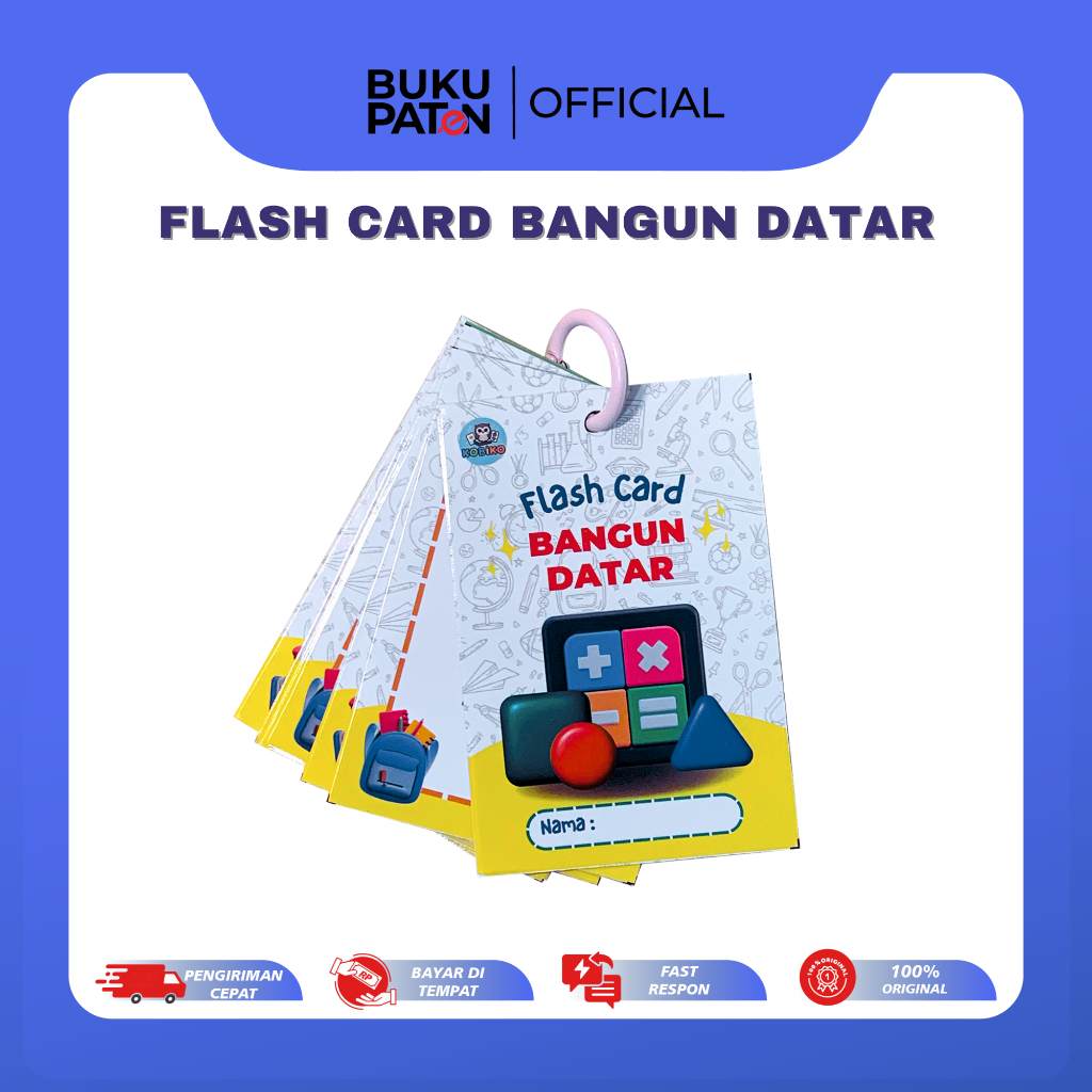 Flash Card Bangun Datar : Kumpulan Rumus  Bangun Datar