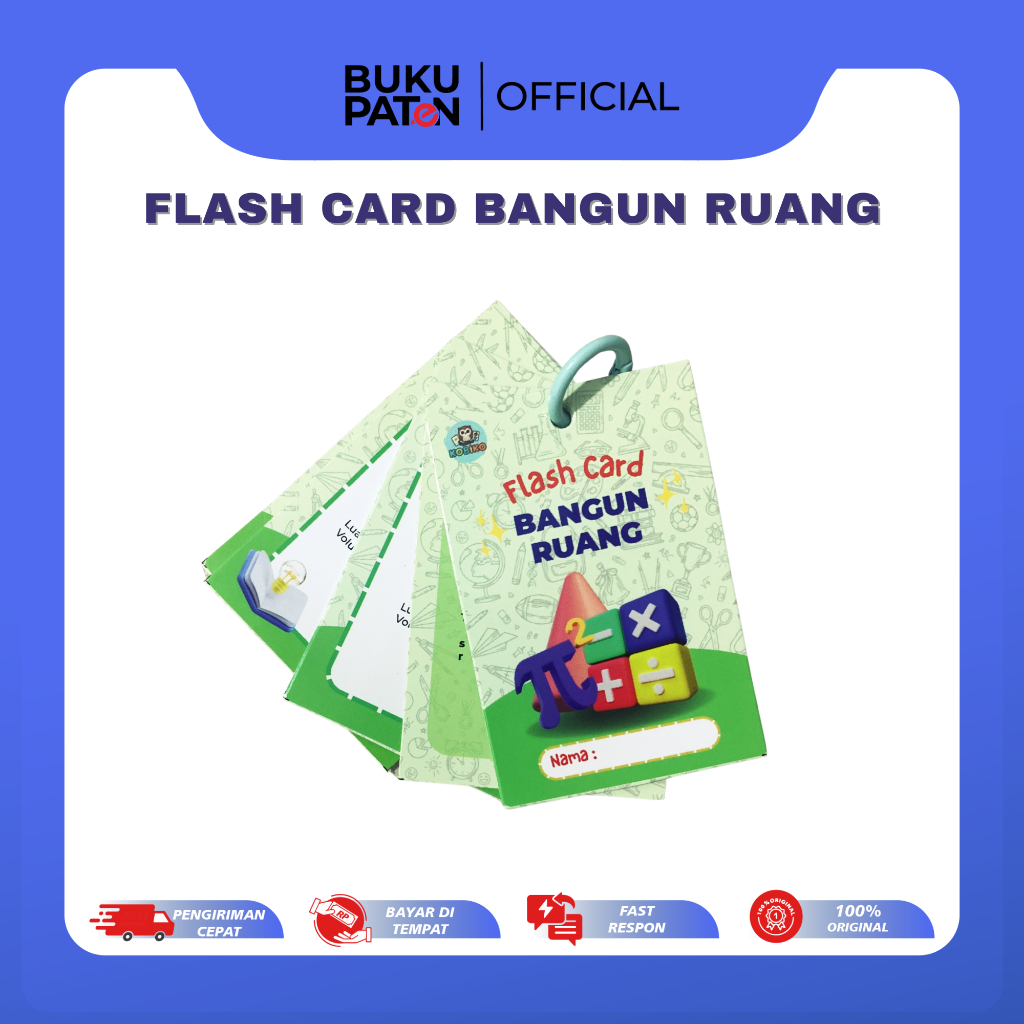 Flash Card Bangun Ruang : Kumulan Rumus Bangun Ruang