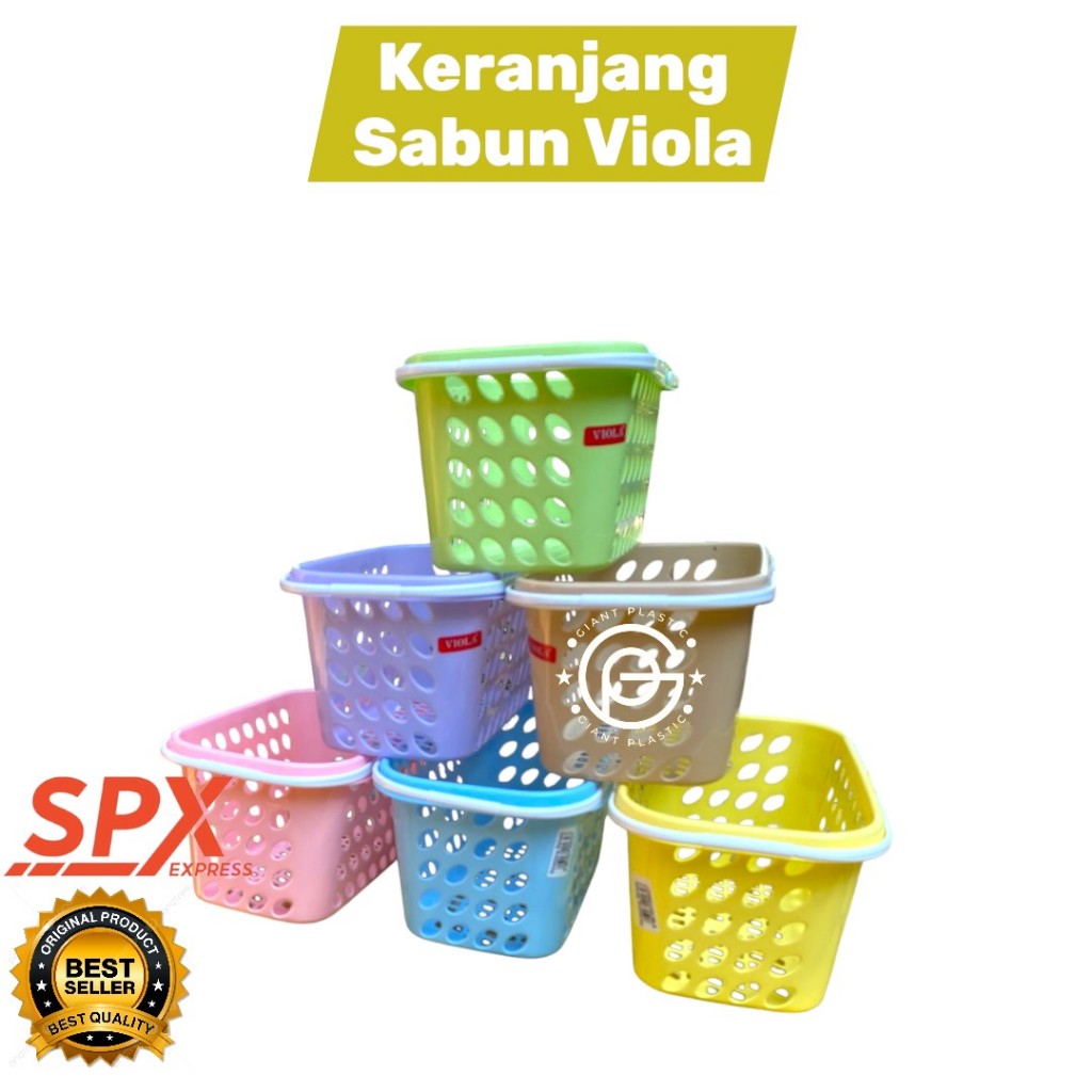 Keranjang sabun persegi viola keranjang sabun tebal keranjang sabun premium