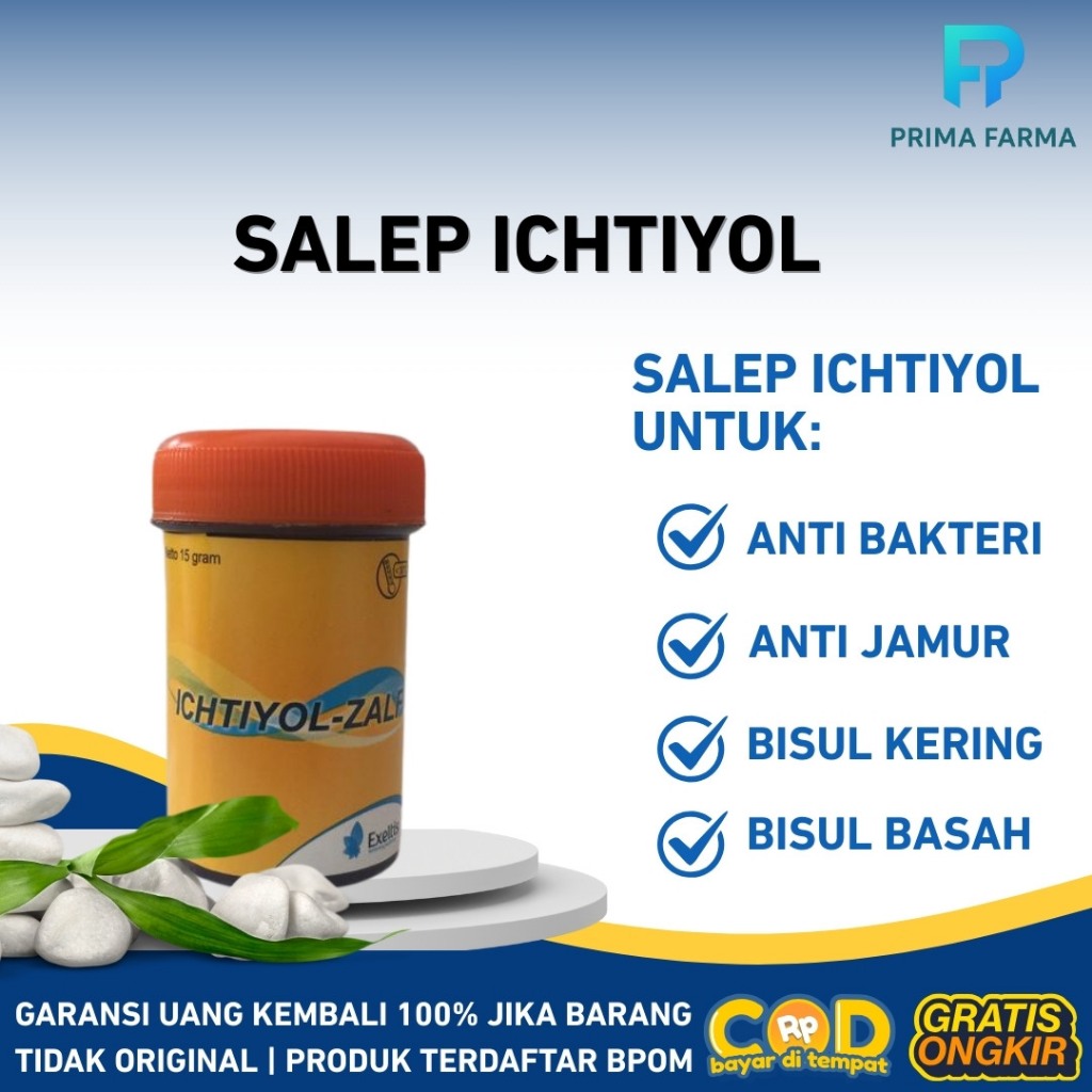Salep Ichtiyol Salep Untuk Bisul Kering Bisul Bernanah Dan Bisul Nyeri Ampuh Atasi Bisul BPOM