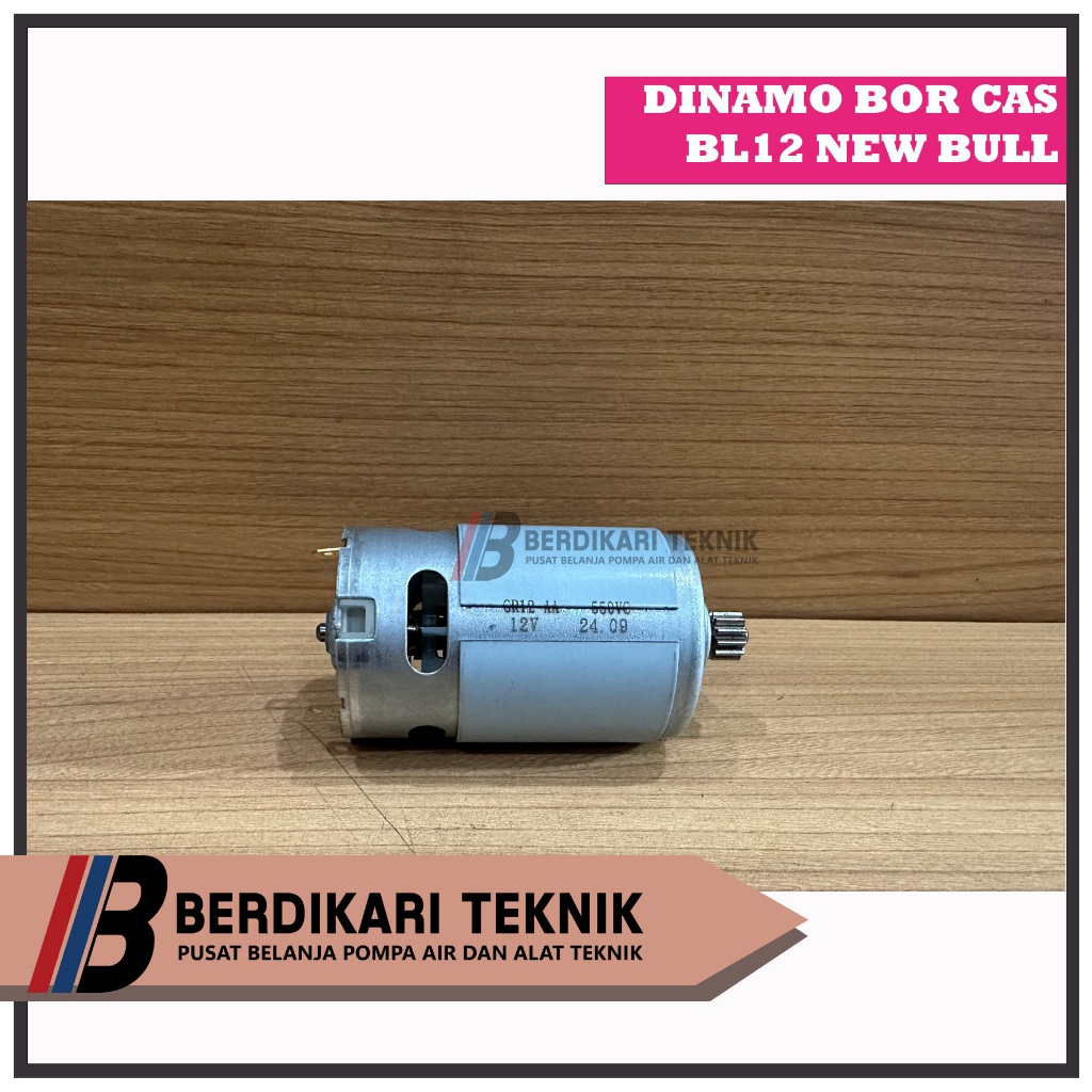 dinamo motor bor cas cordless BL12NEW BL-12NEW BL 12 NEW BL-12 NEW 12V 12 VOLT 12 V BULL BULLTRAX