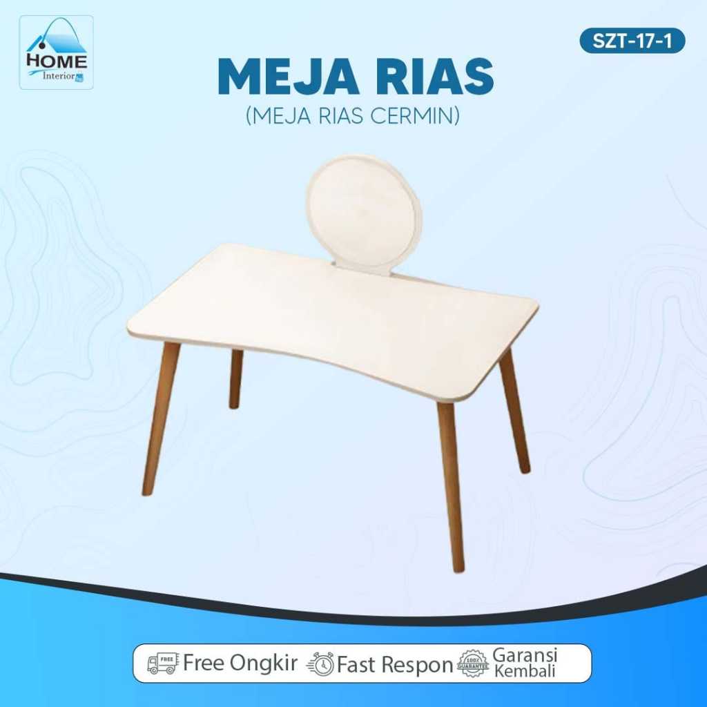 Meja Rias Cermin Meja Rias Kamar Tidur Aesthetic Meja Rias Kecil Sederhana Meja Make UP Meja Belajar