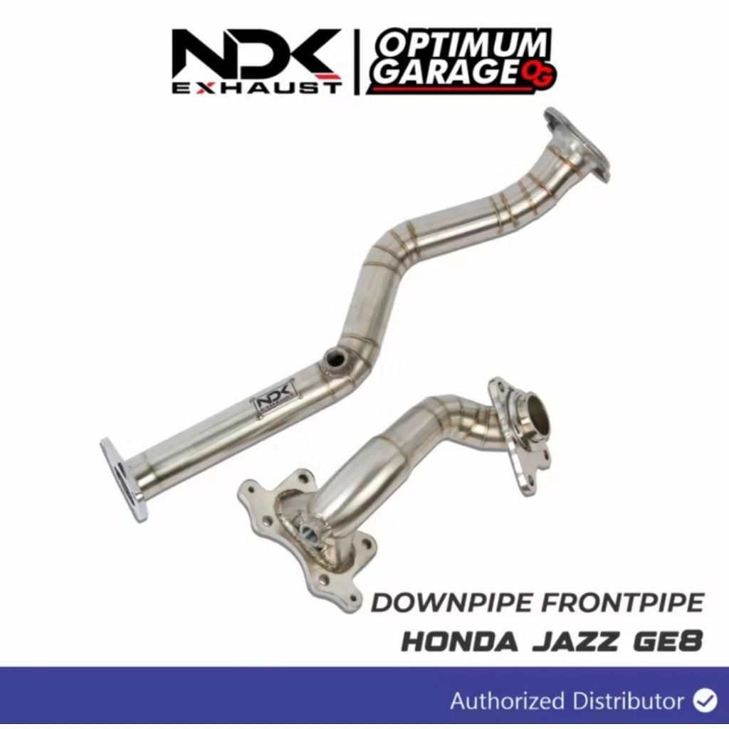 KNALPOT MOBIL NDK EXHAUST DOWNPIPE FRONTPIPE MUFFLER DK-01V3 RESONATOR DRAG