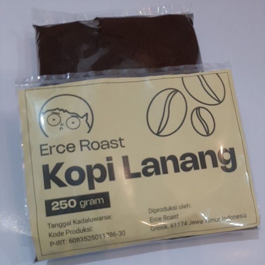 Kopi Bubuk Lanang/Peaberry Robusta Dampit