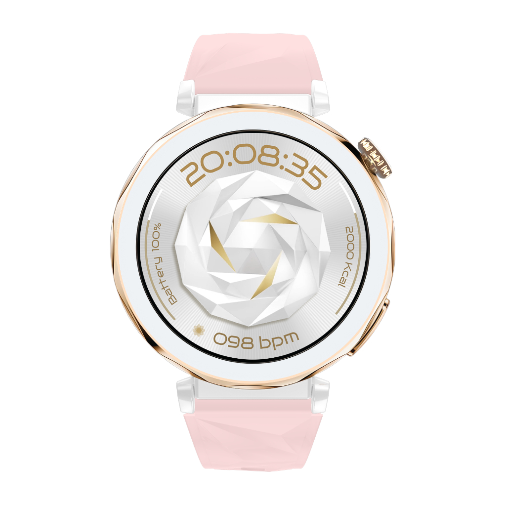 jam tangan PulsarFit GT5 Mini  Layar AMOLED HD dengan Wallpaper khusus Kalkulator Alarm Panggilan Bl