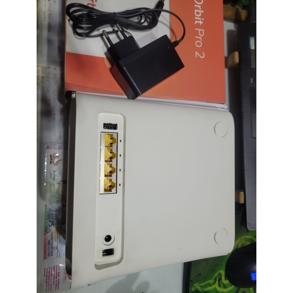 Modem Orbit Pro 2 ZTE MF286R Original Mulus Bersih Komplit Dus