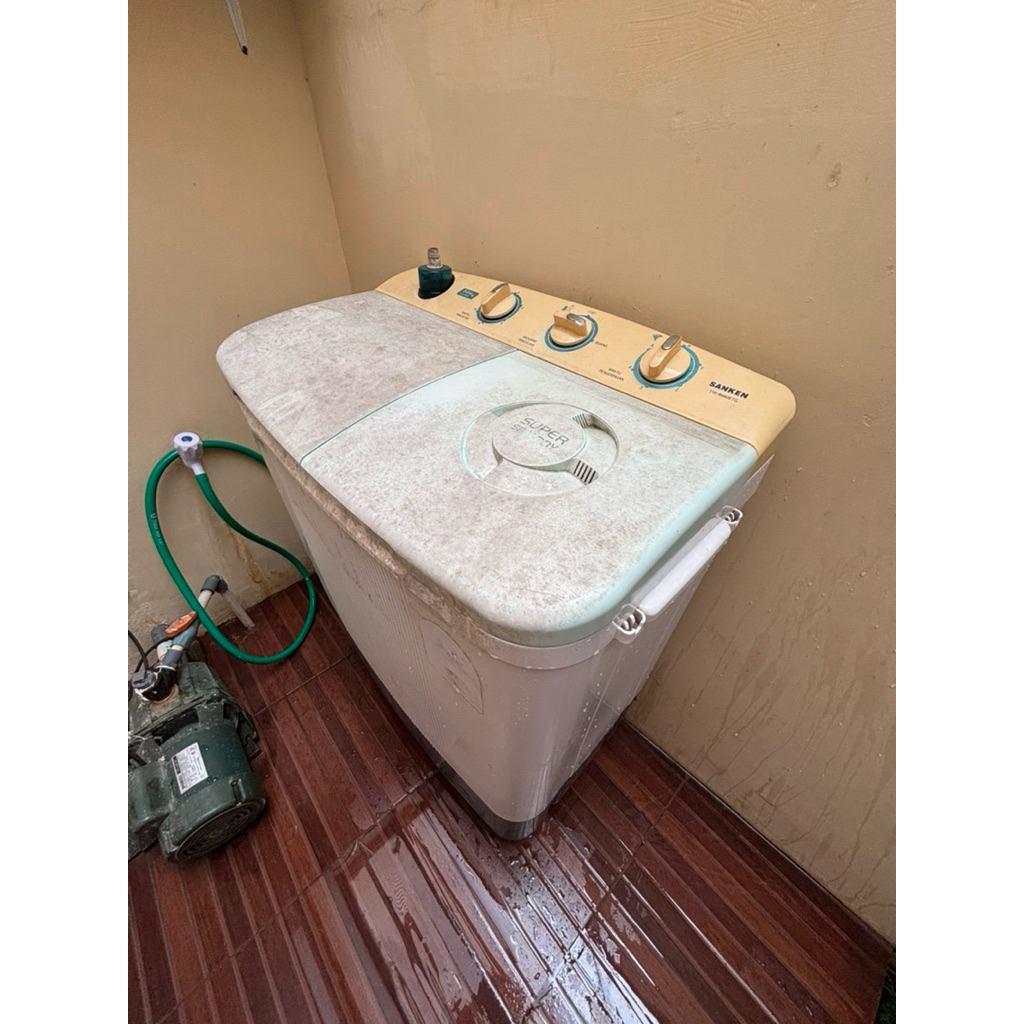 Mesin Cuci Sanken TW-8660ETG *Preloved