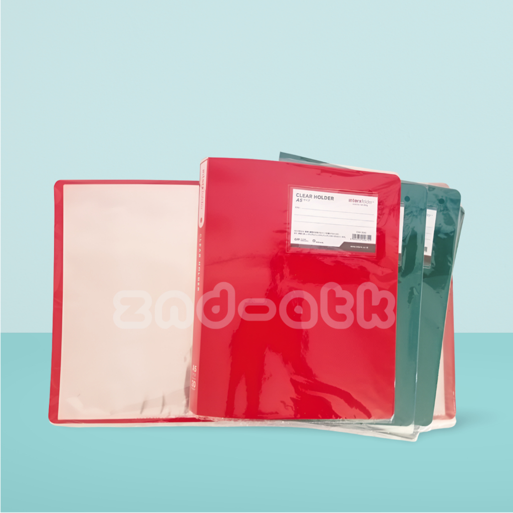 Clear Holder Pocket 20 A5