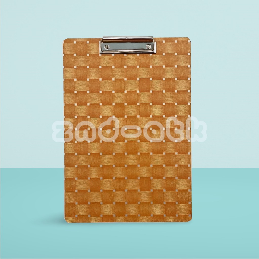 Papan Ujian Clipboard Kayu - Papan Alas Ujian Papan Jalan