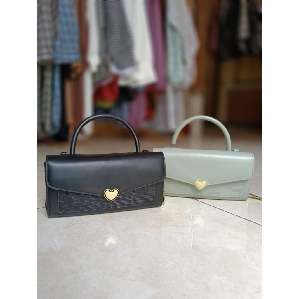 Jimshoney - EMELIA MINI BAG Tas Wanita Slempang Jinjing Kecil Polos