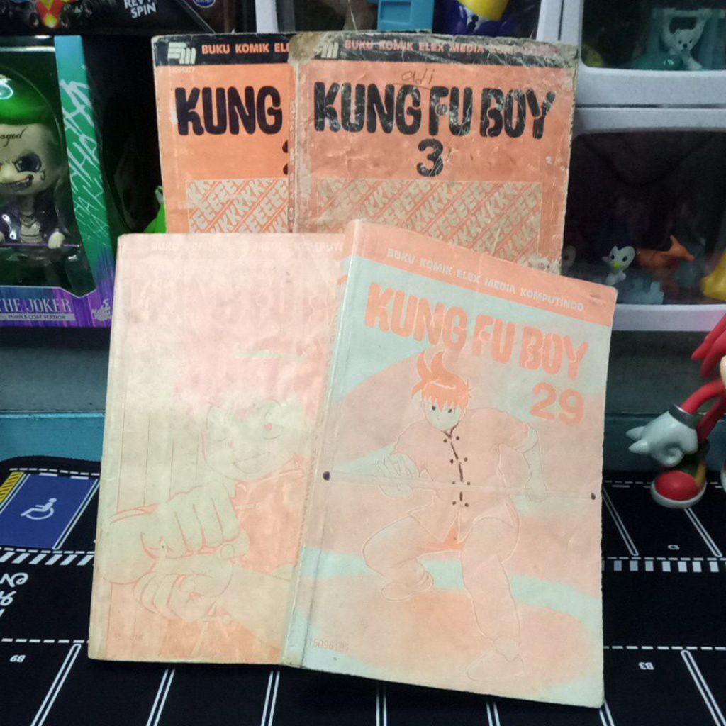 BUKU KOMIK KUNG FU BOY SET VOL 2,3,12,29