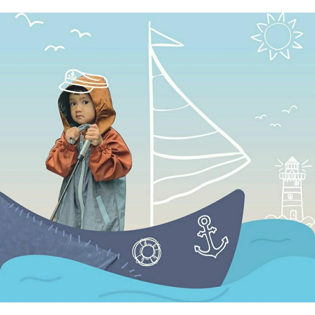 preloved jaket anak 2/3y