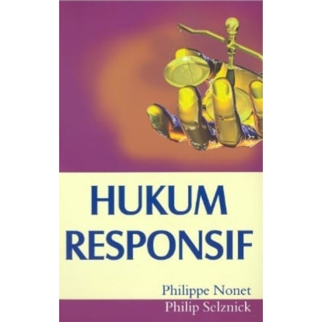 buku hukum responsif philippe