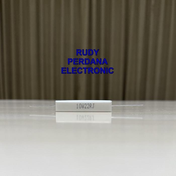RESISTOR 10 WATT 10W 22OHM 22 OHM Ω 22R