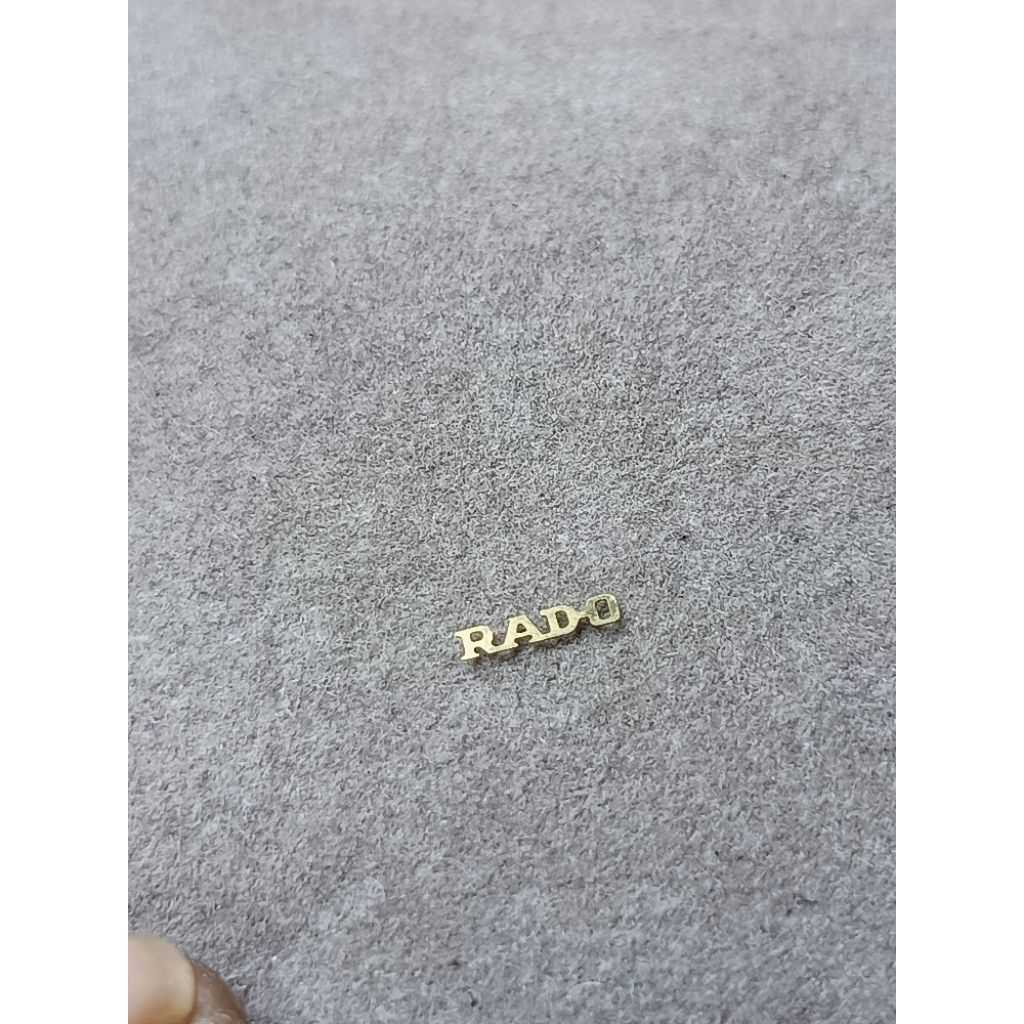 Emblem marking dial RADO SWISS Logo dial Jam tangan pria Rado swiss watch