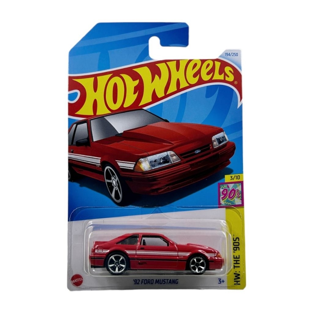 HOT WHEELS 92 FORD MUSTANG