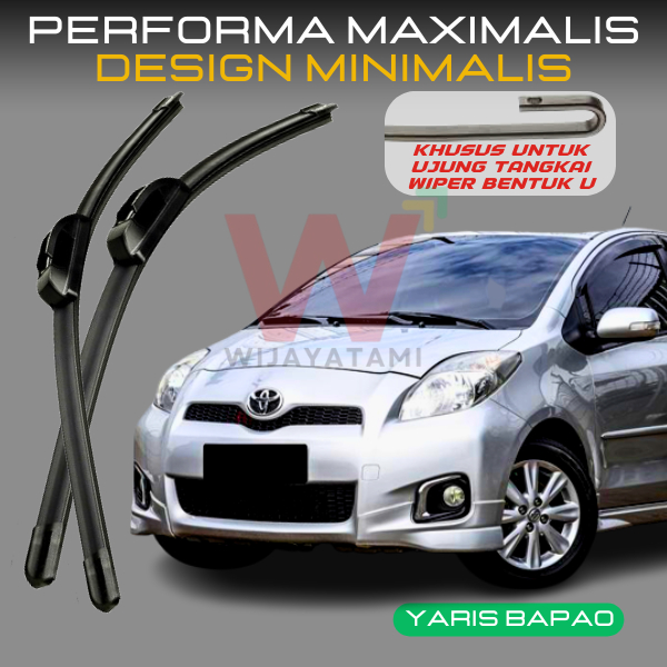 WIPER YARIS 2013 WIPER YARIS BAKPAO WIPER YARIS 2012 WIPER YARIS 2010 WIPER YARIS WIPER KACA DEPAN 2