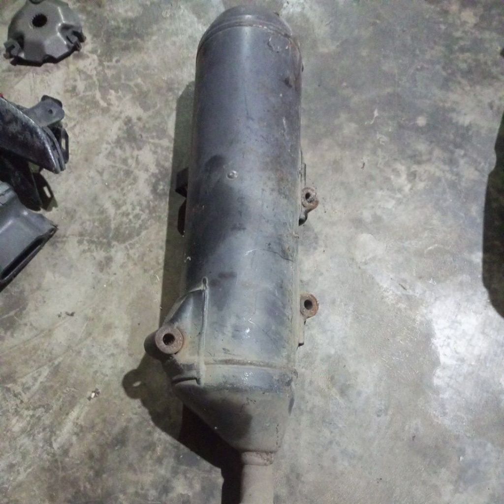 Knalpot original Suzuki Hayate