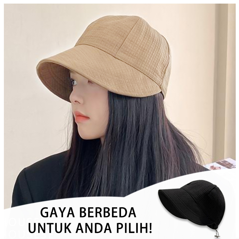 topi baseball pria visor topi wanita korean style topi keren hat bucket topi olahraga putih polos hi
