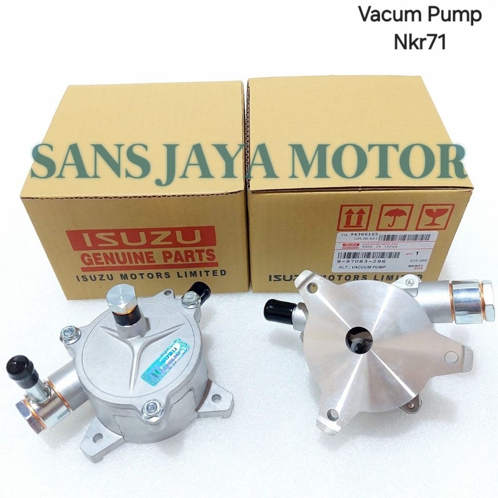 Vacum Pump Vakum Pomp Blower Assy Isuzu NKR71 NKR66 NMR71 NKR 71 66 NMR 71 Original Garansi