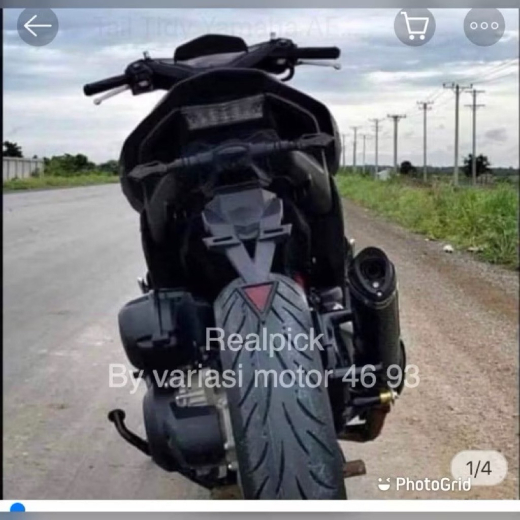 Tail Tidy yamaha nvx AEROX/SNIPER/CLICK tailtidy yamaha nvx aerox 155