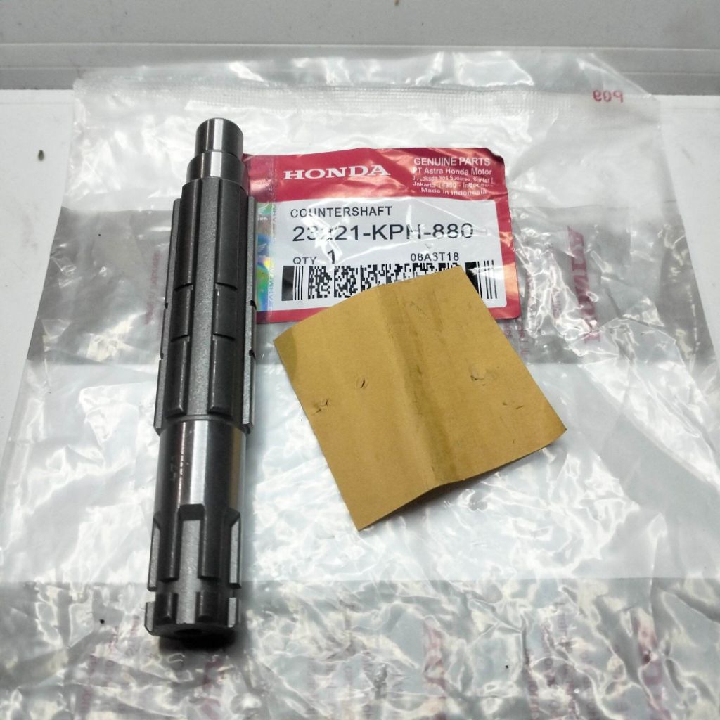 AS GEAR TARIK DEPAN / AS GEAR RANTAI DEPAN KPH KHARISMA/SUPRA X 125