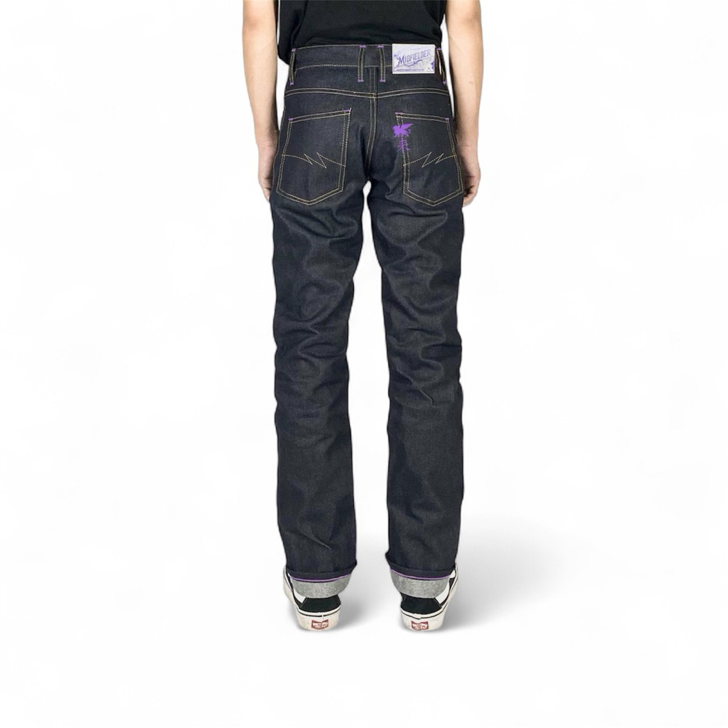 midfielder_denim - jeans denim 18oz lion purple version