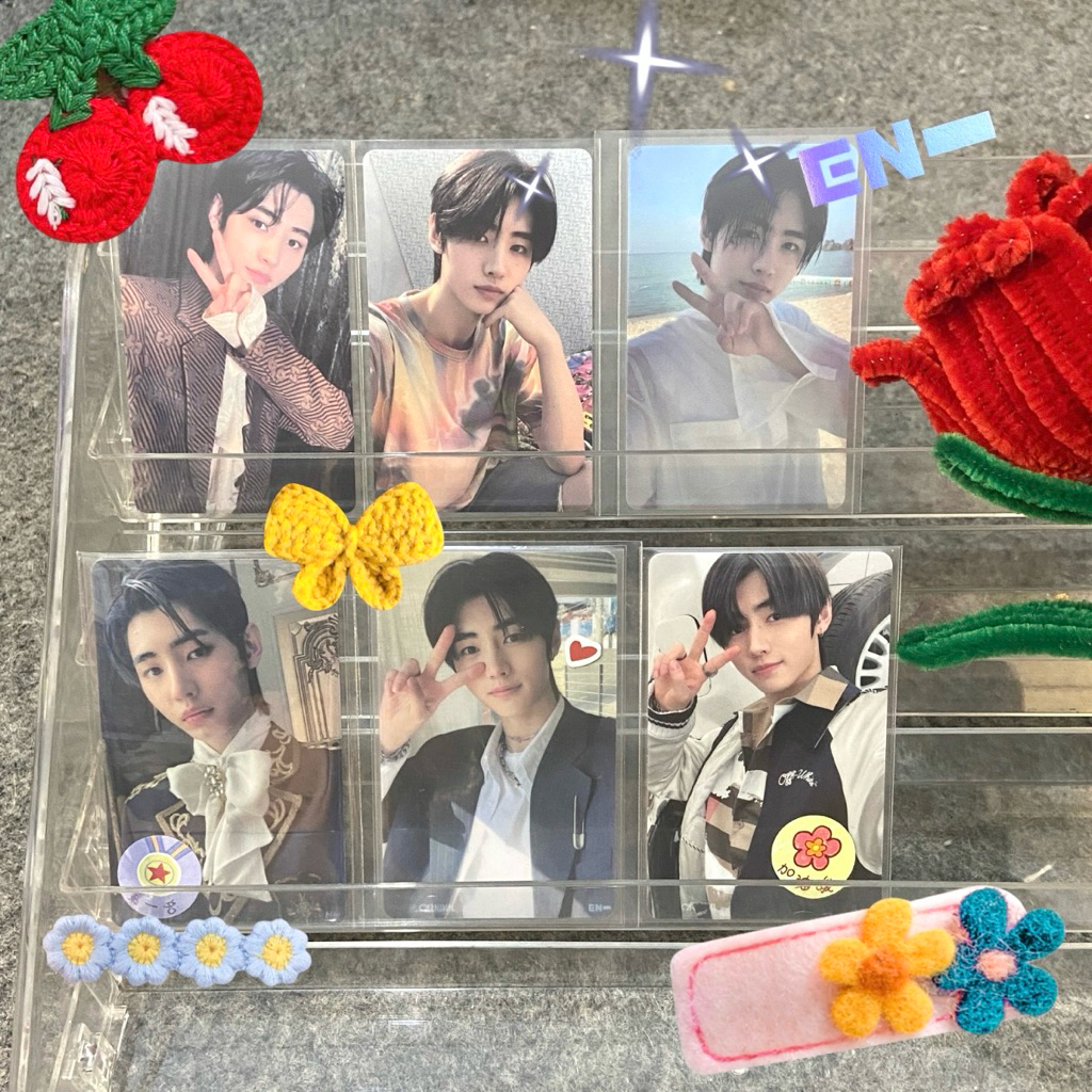 [OFFICIAL] ENHYPEN photocard sunghoon lucky draw M2u dll