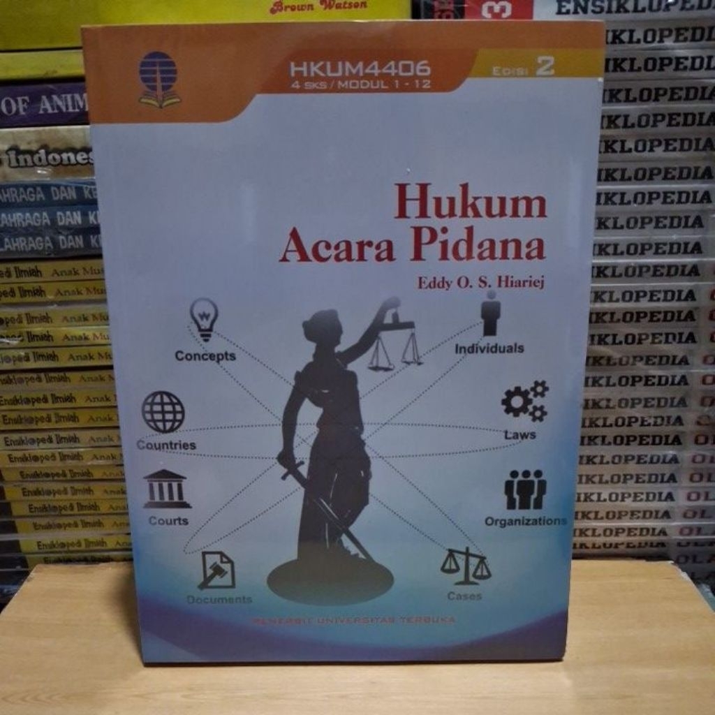 Buku Original HUKUM ACARA PIDANA EDISI 2 Eddy O.S. Hiariej UNIVERSITAS TERBUKA