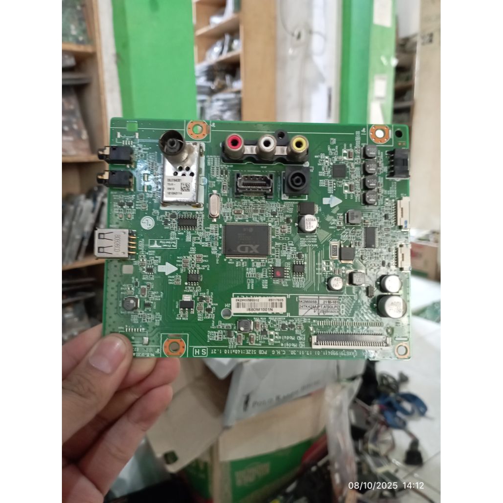 MB MOBO MAINBOARD MODULE MESIN TV LG 24TK425A /LG 24TL520A(MB LG24)
