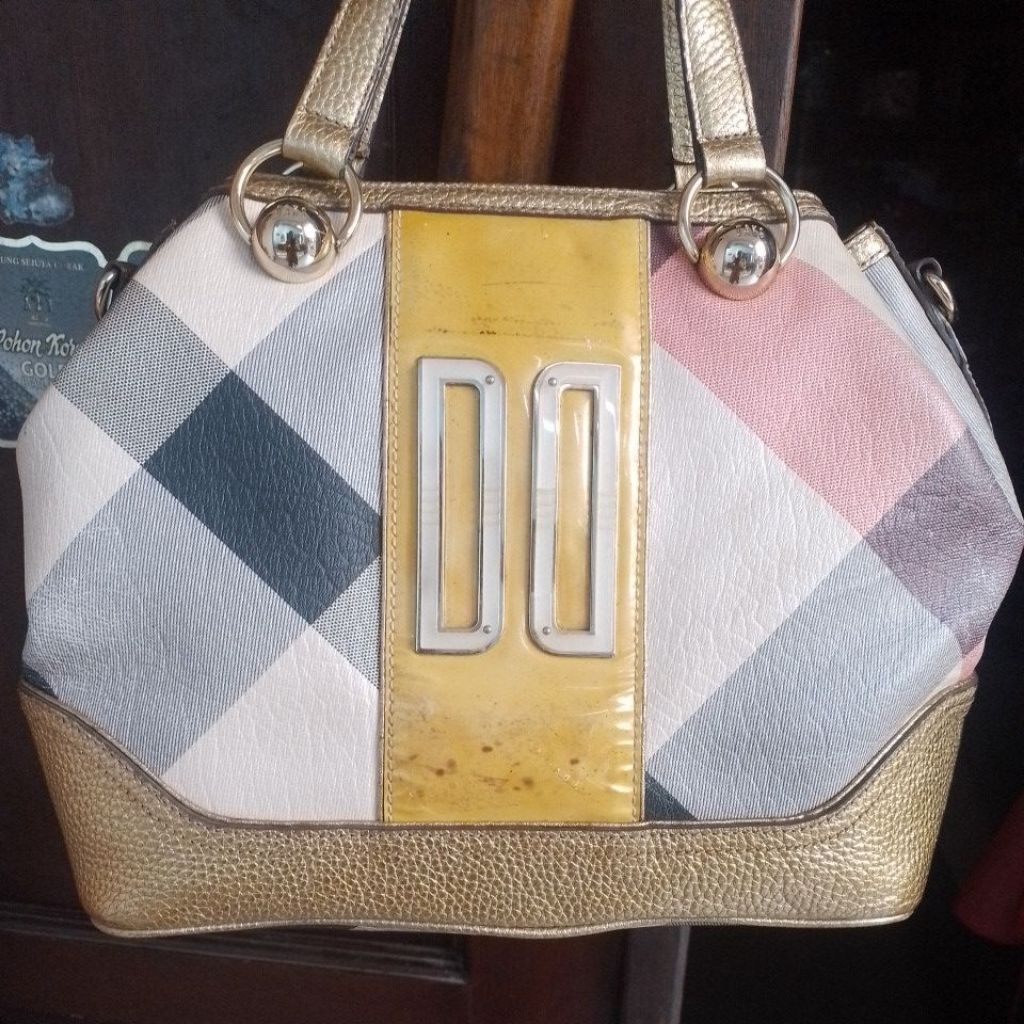 Tas ballond daks hanbag serut