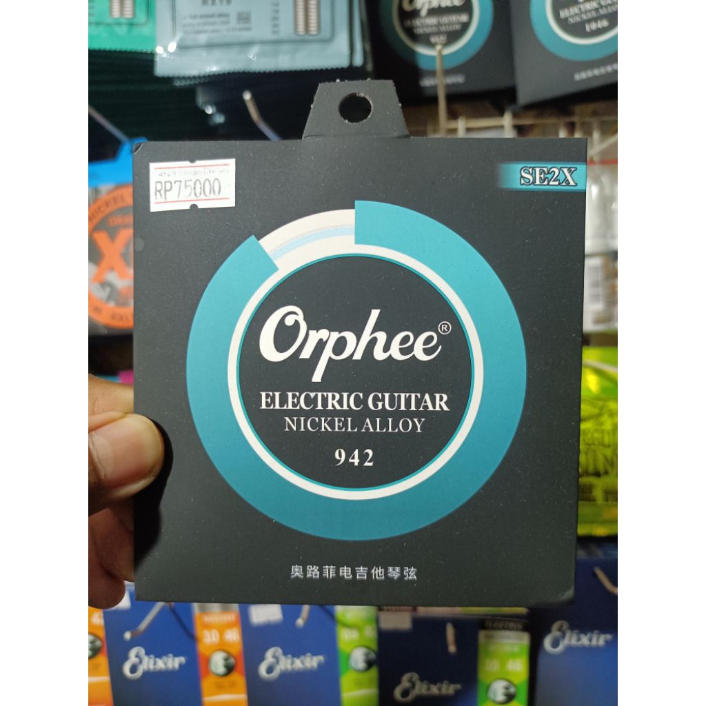 senar gitar elektrik orphee original