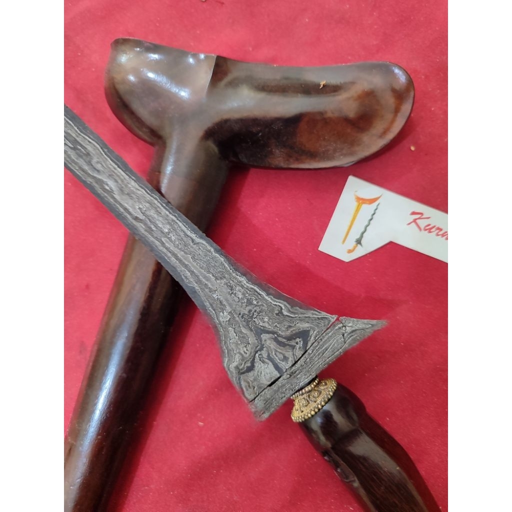 Keris Jalak Tilam Sari tua sepuh Dwi pamor