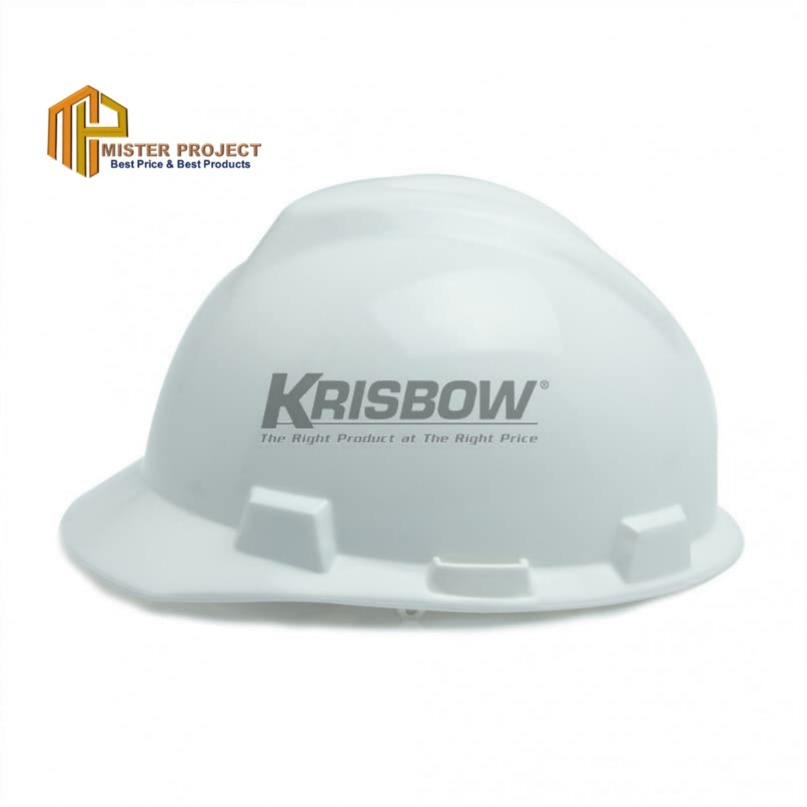Helm Krisbow Putih / Safety Helm Krisbow White