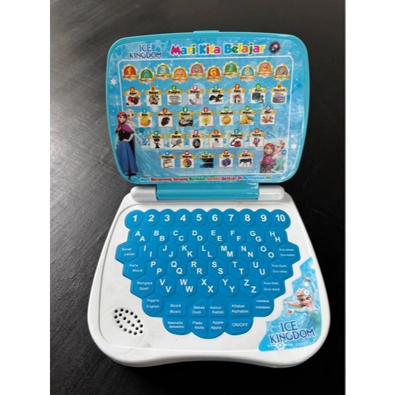 Mainan Edukasi Anak Laptop Bahasa (Indonesia, Inggris, Arab dan Mandarin)