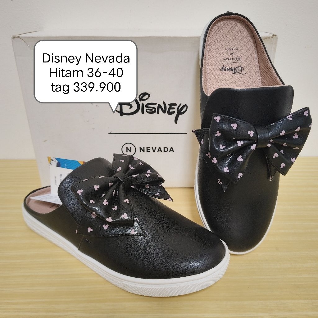 Sandal Bustong Disney Nevada Wanita Cewek Original Mall