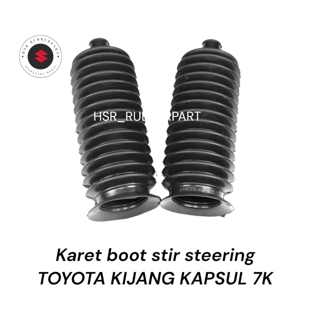 KARET BOOT STIR STTERING RACK STEER KIJANG KAPSUL SUPER 7K