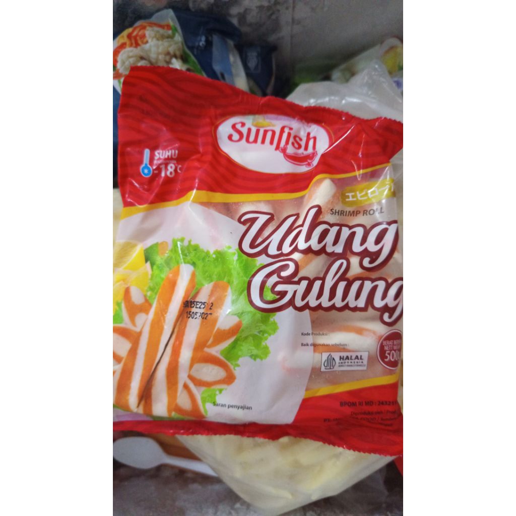 Udang gulung sunfish 500g