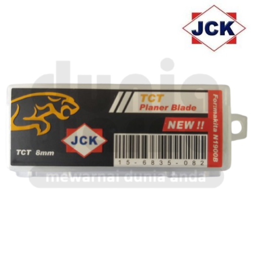 JCK TCT 8mm JAGUAR Mata Planner Serut Ketam Kayu 82mm - Patikan Patian Super Tebal
