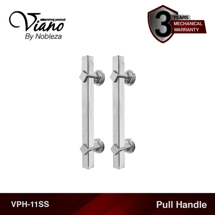 Pull Handle Gagang Tarikan Pintu Rumah Kayu 33 CM STAINLESS Viano ( By Nobleza ) HV-SS