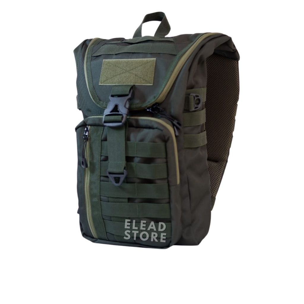 DLTA Xtra Hijau - Tas Motor Touring Motif Camo Original