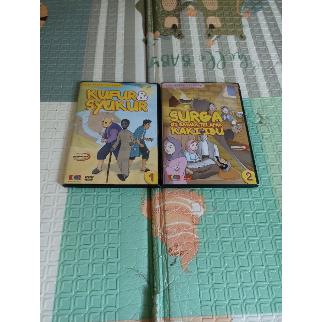 Seri Kisah Teladan 1 & 2 Sepaket : Vcd Original