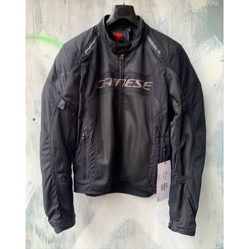 JAKET DAINESE AIRFRAME 3 TEX BLACK BLACK ORIGINAL