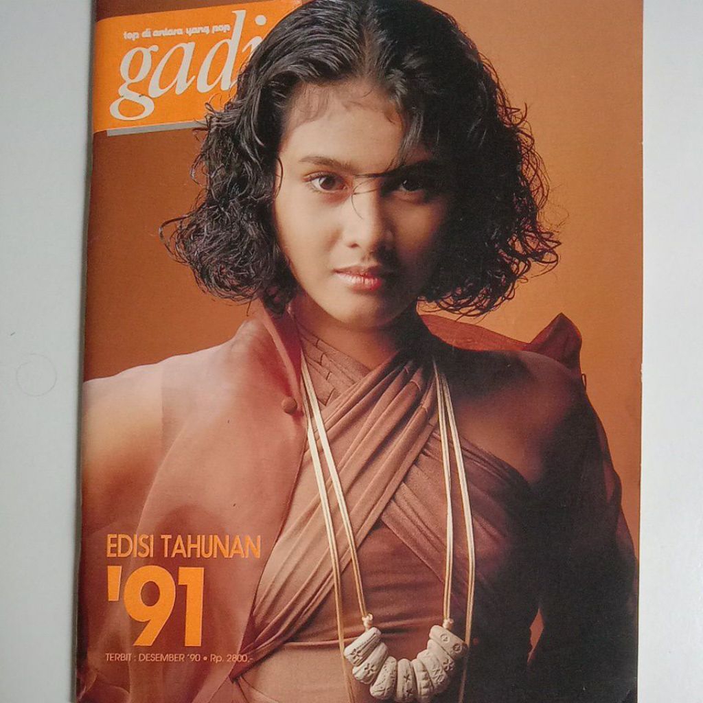 Majalah Gadis Edisi Tahunan 1991 Cover Siti Rahmayanti