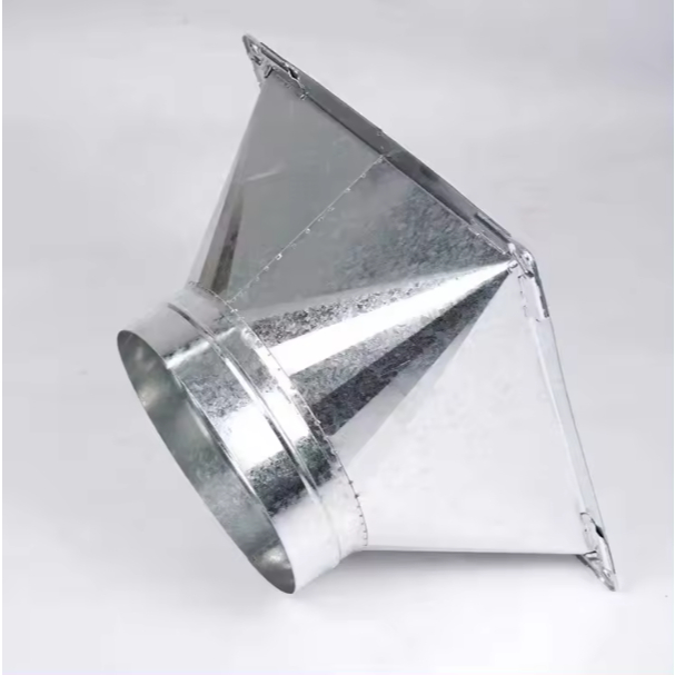 Transisi Ducting Diameter 125x170x185mm (5 Inch) BJLS 0,5