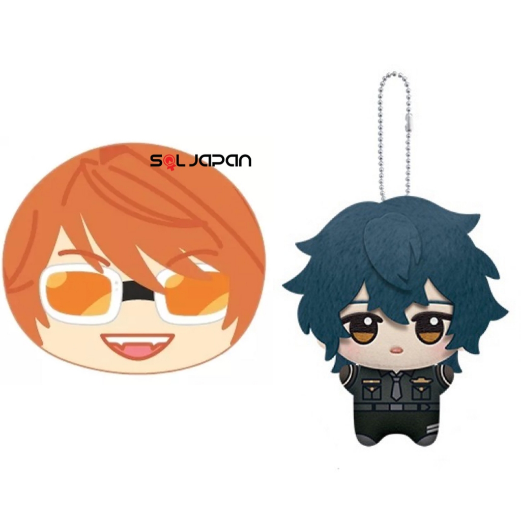 Helios Rising Heroes Omanjuu Niginigi Mascot Billy Wise Chibigurumi Gray Reverse